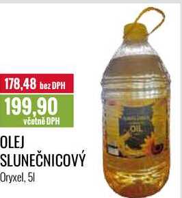 OLEJ SLUNEČNICOVÝ 5l