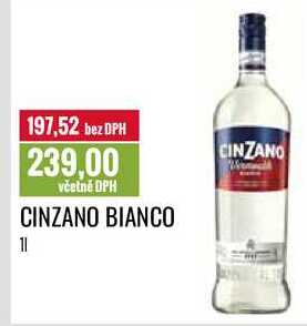 CINZANO BIANCO 1l