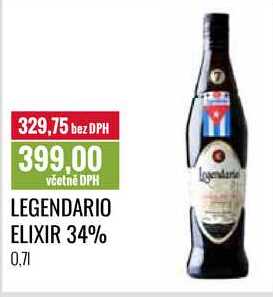 LEGENDARIO ELIXIR 34% 0,7l