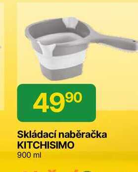 Skládací naběračka KITCHISIMO 900 ml 