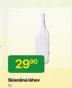 Skleněná láhev 1l