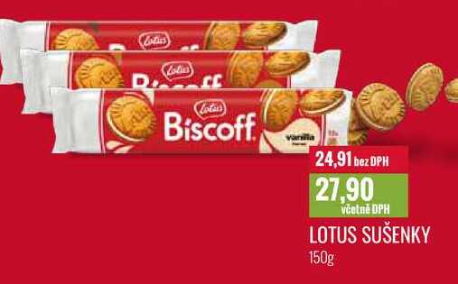 LOTUS SUŠENKY 150g 