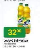 Nestea 1,5 l, vybrané druhy