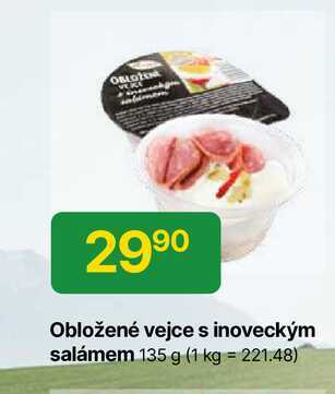 Obložené vejce s inoveckým salámem 135 g 