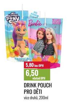 DRINK POUCH PRO DĚTI 200ml 