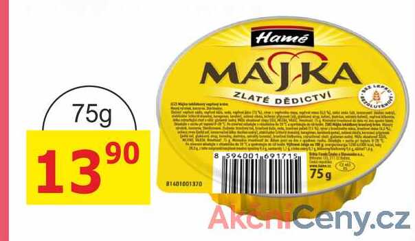 Hamé Májka 75g 
