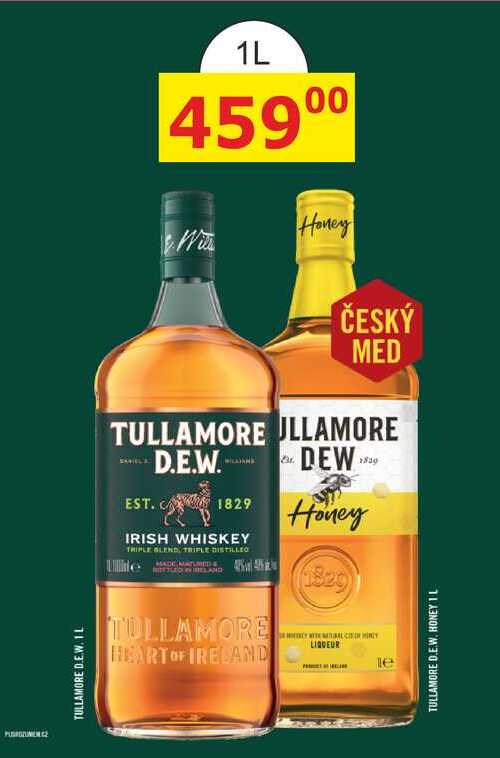 Tullamore Dew Irish whiskey 1l