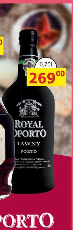 Royal Oporto Porto Tawny 0,75l 19%