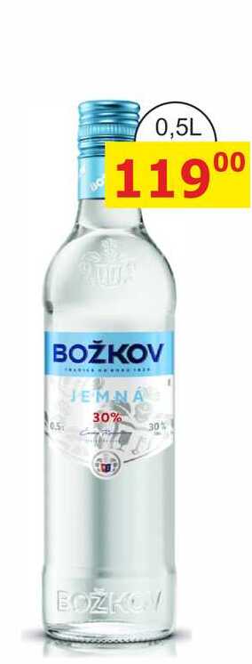 BOŽKOV JEMNÁ 30% 0,5l