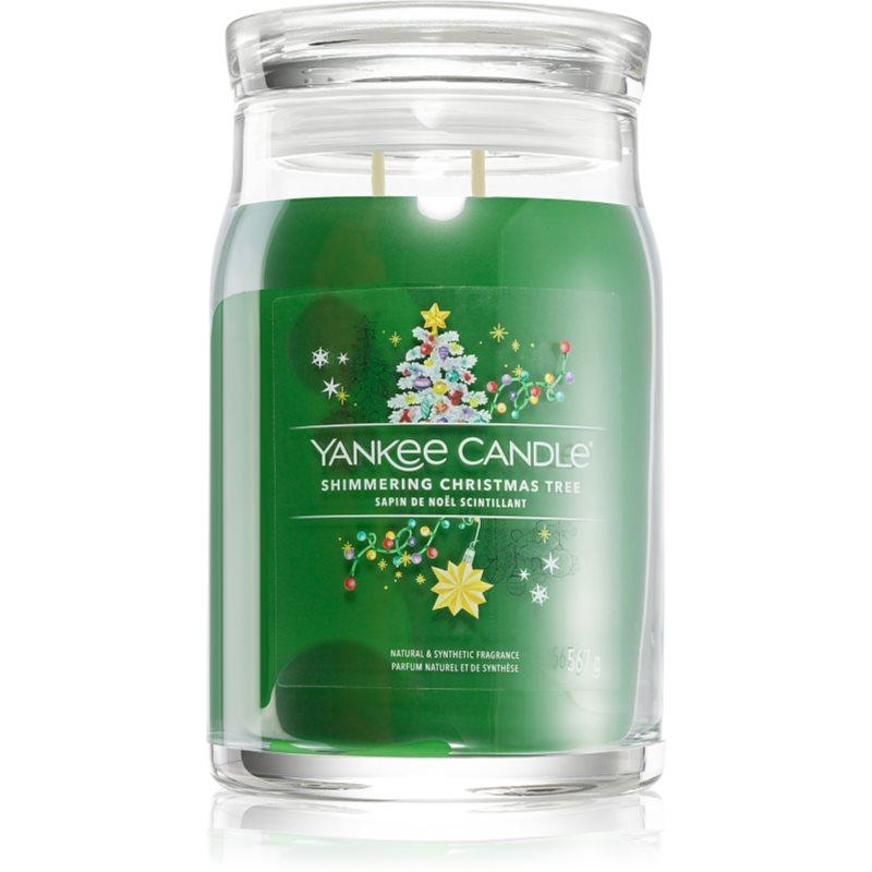 Yankee Candle Shimmering Christmas Tree vonná svíčka Signature 567 g