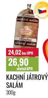 KACHNÍ JÁTROVÝ SALÁM 300g 