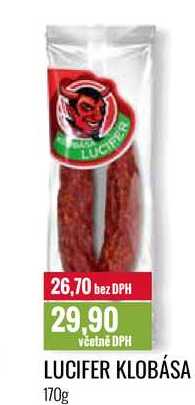 LUCIFER KLOBÁSA 170g 