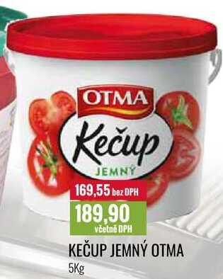 KEČUP JEMNÝ OTMA 5Kg 