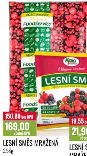 LESNÍ SMĚS MRAŽENÁ 2,5Kg 