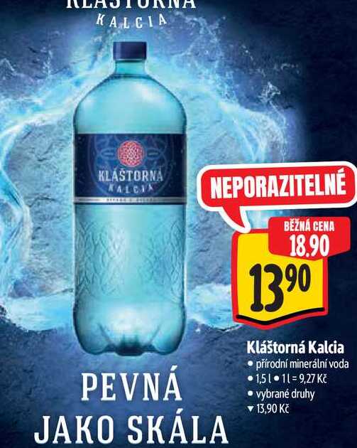   Kláštorná Kalcia 1,5 l