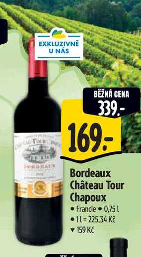   Bordeaux Château Tour Chapoux 0,75 l