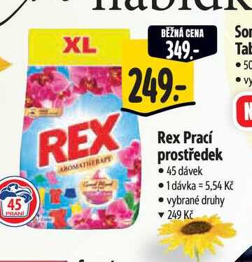  Rex Prací prostředek  45 dávek 