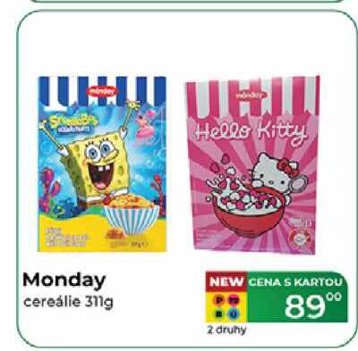 Monday cereálie 311g  
