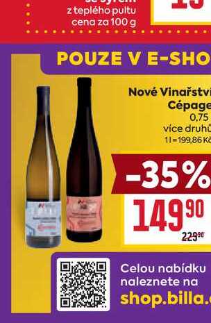 Nové Vinařství Cépage 0,75l