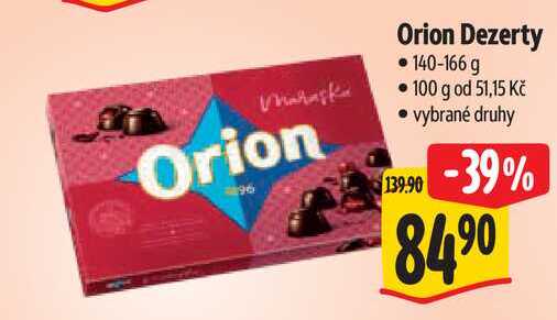  Orion Dezerty   140-166 g 