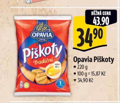   Opavia Piškoty 220 g  