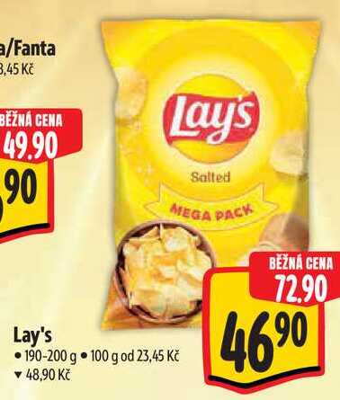 Lay's, 190-200 g 
