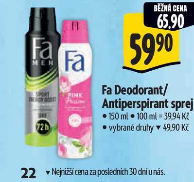   Fa Deodorant/ Antiperspirant sprej 150 ml  