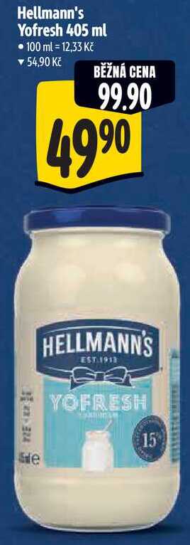 Hellmann's Yofresh, 405 ml 