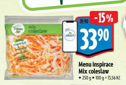  Menu inspirace Mix coleslaw 250 g  