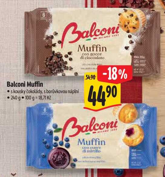 Balconi Muffin, 240 g