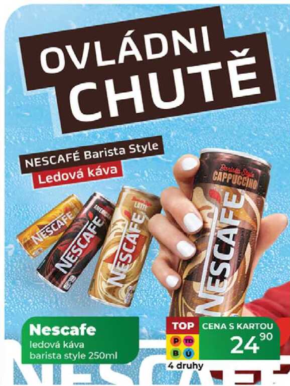 Nescafe ledová káva barista style 250ml 