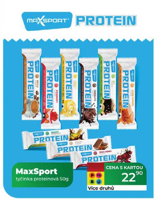 MaxSport tyčinka proteinová 50g 