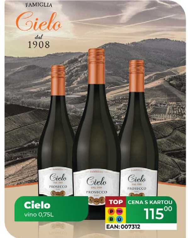 Cielo víno 0,75L 