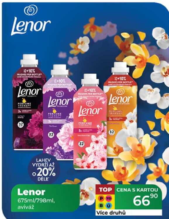 Lenor 675ml/798ml, aviváž 