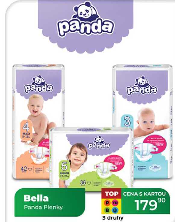 Bella Panda Plenky 