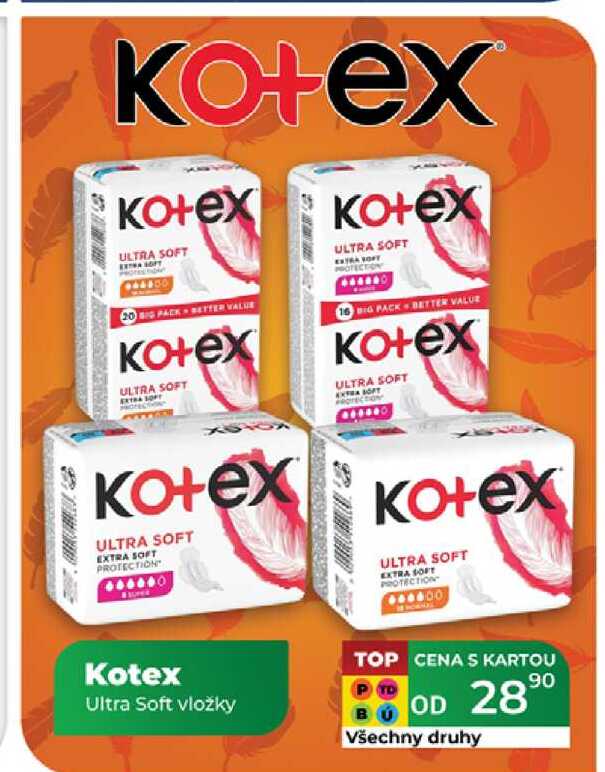 Kotex Ultra Soft vložky 