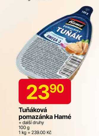 Hamé Tuňáková pomazánka 100 g 