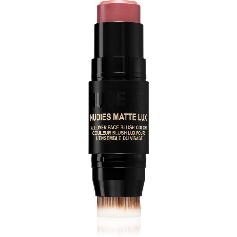 Nudestix Nudies Matte Lux multifunkční líčidlo pro oči, rty a tvář odstín Rosy Posy 7 g