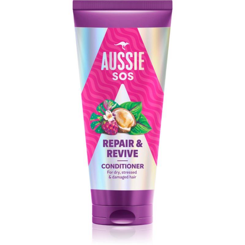 Aussie SOS Repair & Revive vyživující kondicionér pro namáhané vlasy a vlasovou pokožku 200 ml