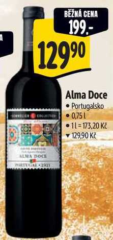 Alma Doce, 0,75 l