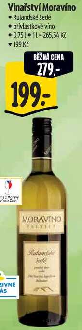 Vinařství Moravíno, 0,75 l