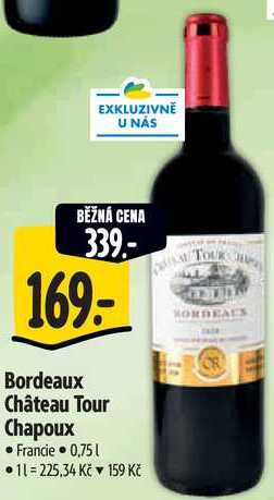 Bordeaux Château Tour Chapoux, 0,75 l