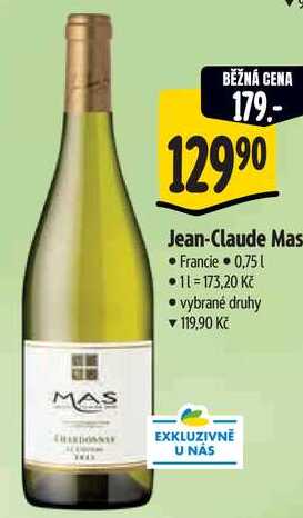 Jean-Claude Mas, 0,75 l