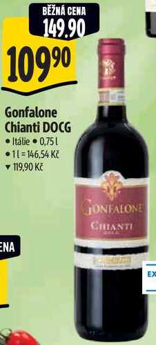Gonfalone Chianti DOCG, 0,75 l