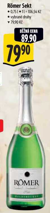 Römer Sekt, 0,75 l
