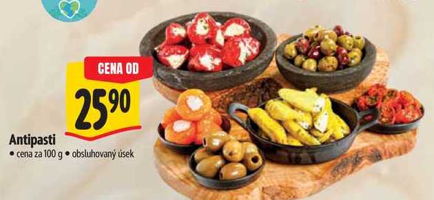 Antipasti, cena za 100 g