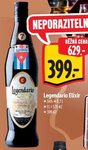 Legendario Elixir, 0,75 l