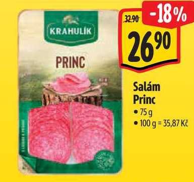 Salám Princ, 75 g
