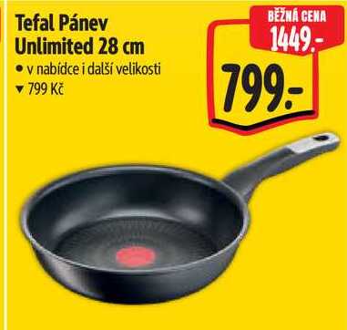 Tefal Pánev Unlimited 28 cm 