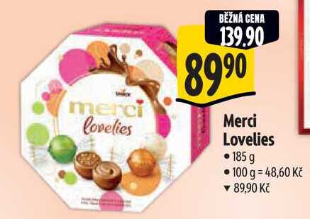 Merci Lovelies, 185 g 